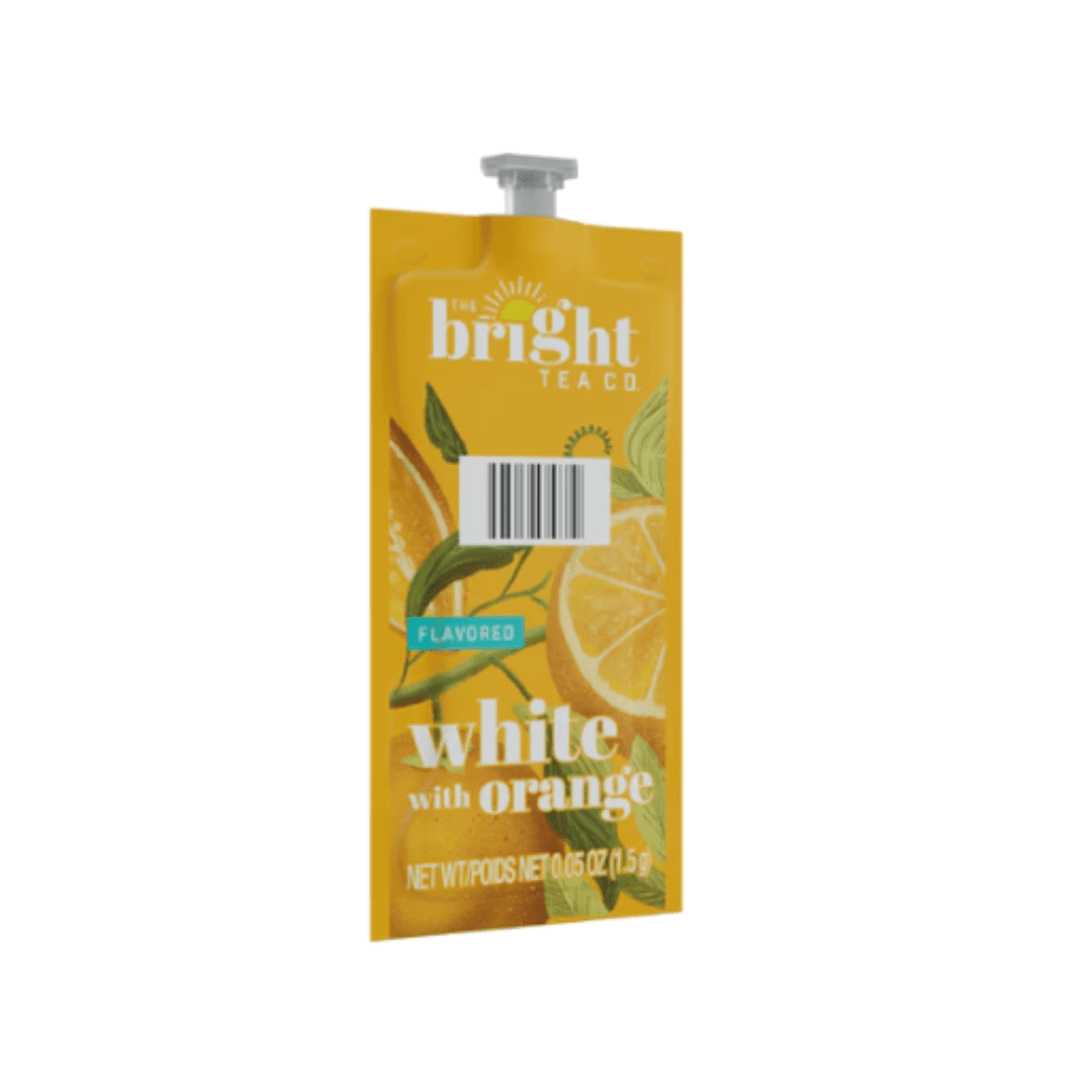 The Bright Tea Co. White with Orange