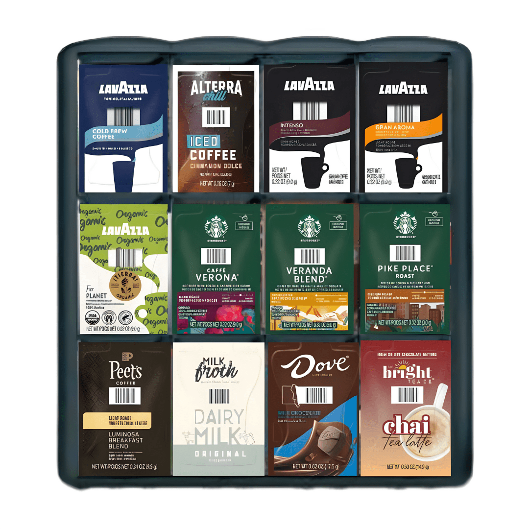 Caffein8 L-Series 12 Slot Merchandiser