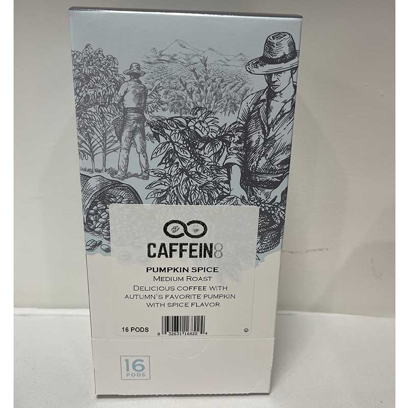 Caffein8 Pods Pumpkin Spice