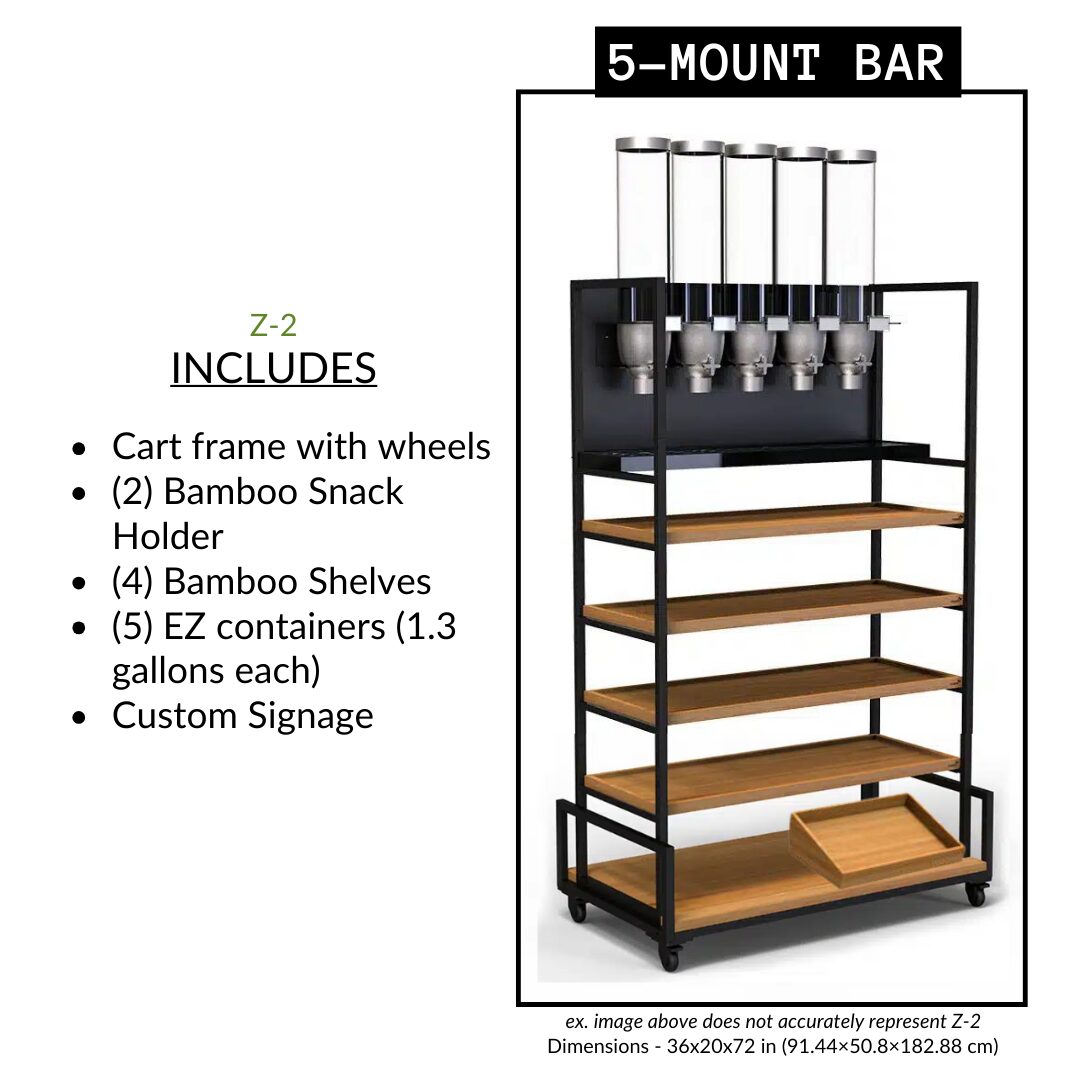 ZWP™ 5-Mount Snackbar Preset