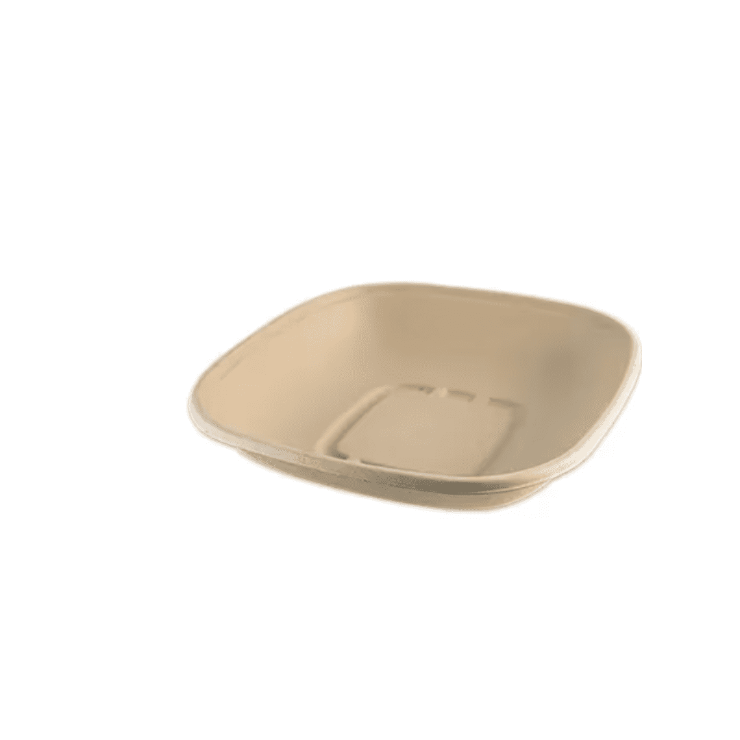 ZWP™ 32oz Sq Pulp Fiber Bowl