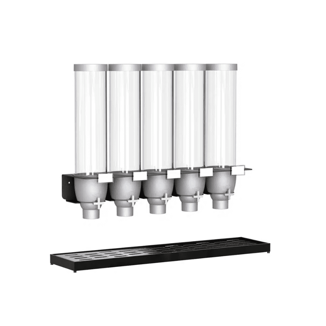 ZWP™ Snackbar 5-Container Wall-Mount Kit