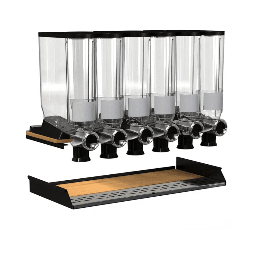 ZWP™ Snackbar 6-Container Wall-Mount Kit