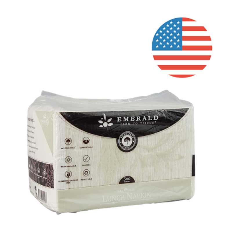 ZWP™ Tree-Free™ Lunch Napkin, American Made