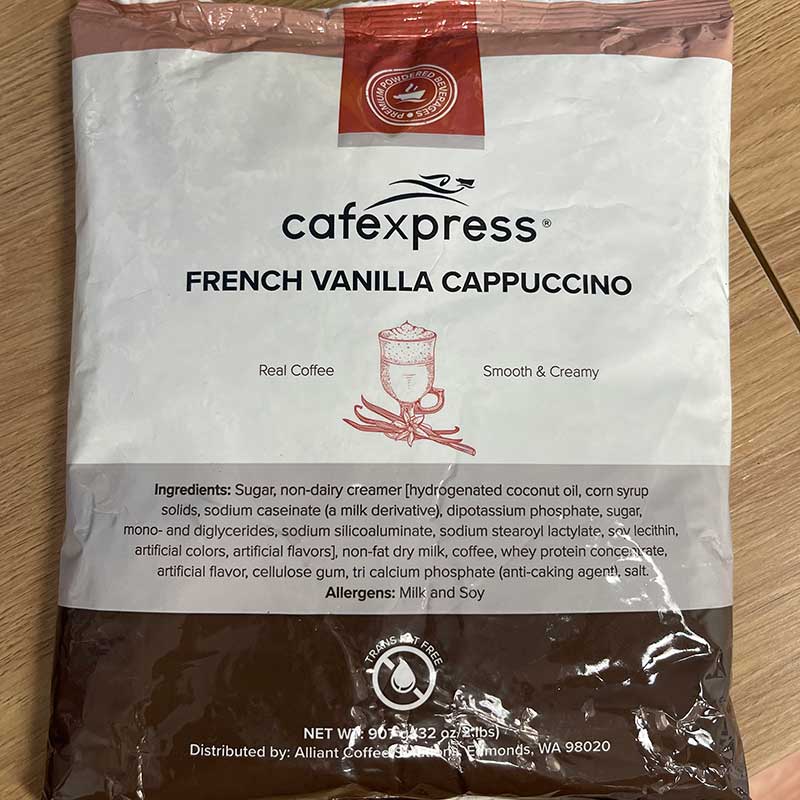 Caffein8 Supreme French Vanilla Powdered Milk