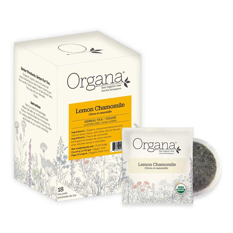 Organic Chamomile Lemon Pods