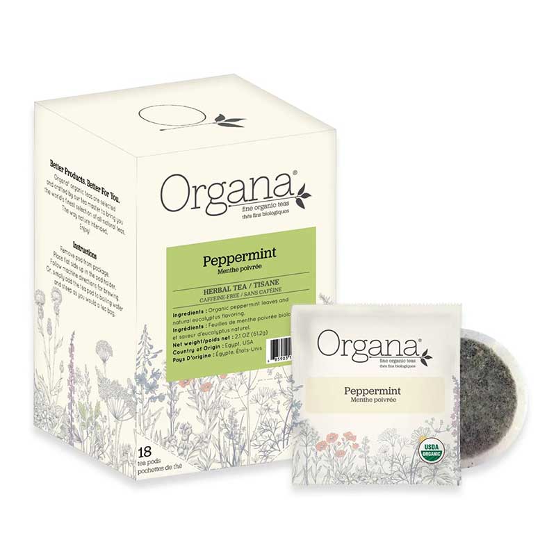 Organic Peppermint Pods