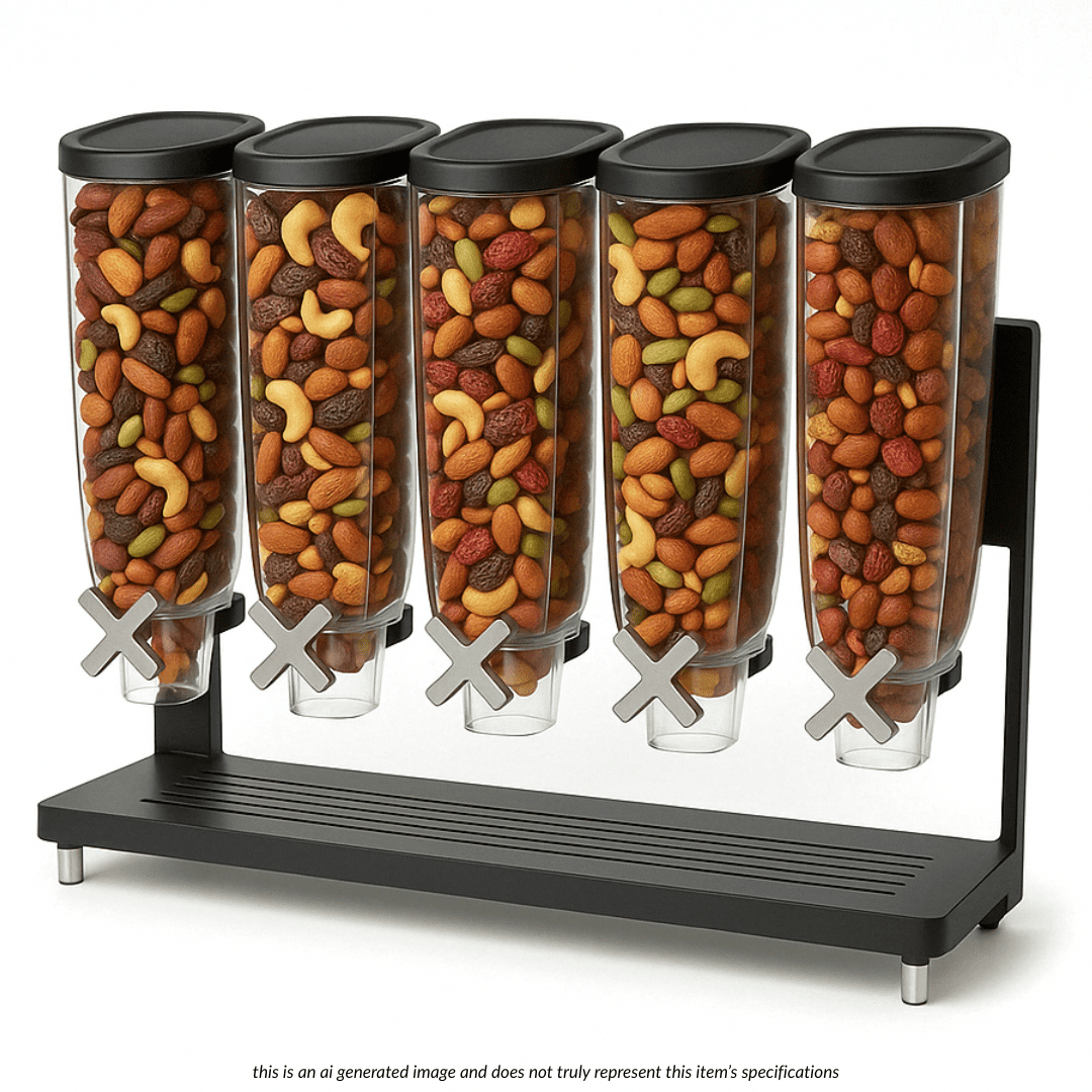 Z5-Black Tabletop Dispenser Stand & Catch Tray (1-Gal)