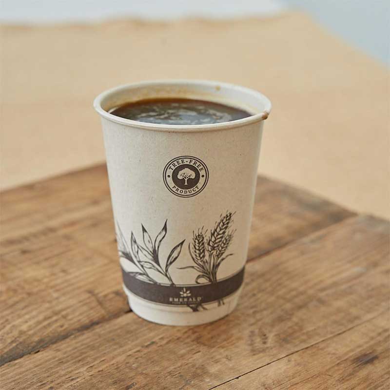 Caffein8 Hot Cup 10oz. White FSC &amp; Tree-Free™