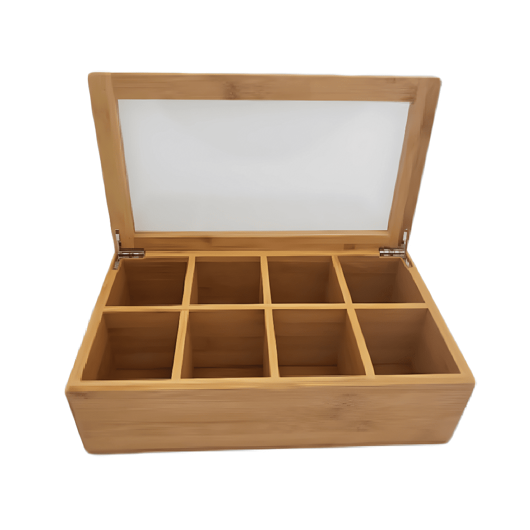 Caffein8 Bamboo Tea Box 8-Select