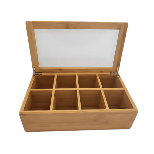 Caffein8 Bamboo Tea Box 8-Select