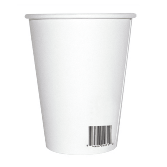Caffein8 Hot Cup 12oz. White FSC & Tree-Free™