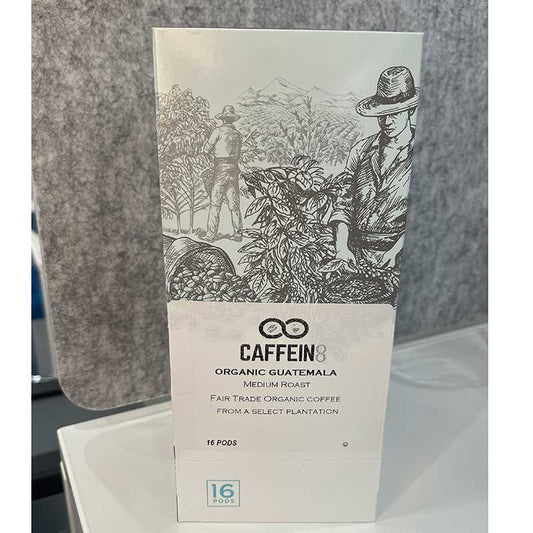 Caffein8 Pods Organic Pods Guatemala