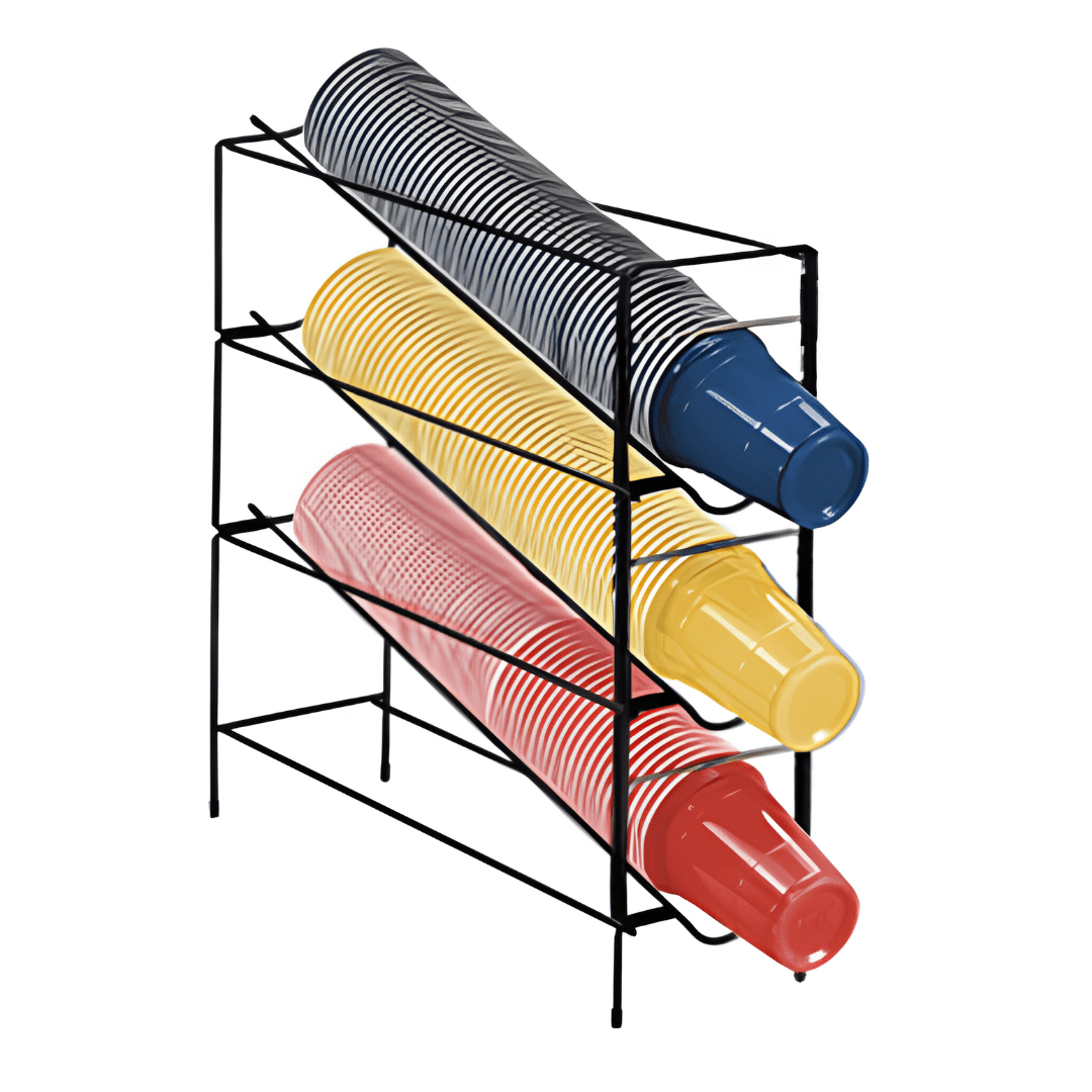 Caffein8 Vertical Cup Dispenser 3-SEL