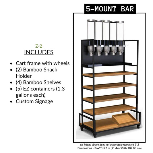 ZWP™ 5-Mount Snackbar Preset