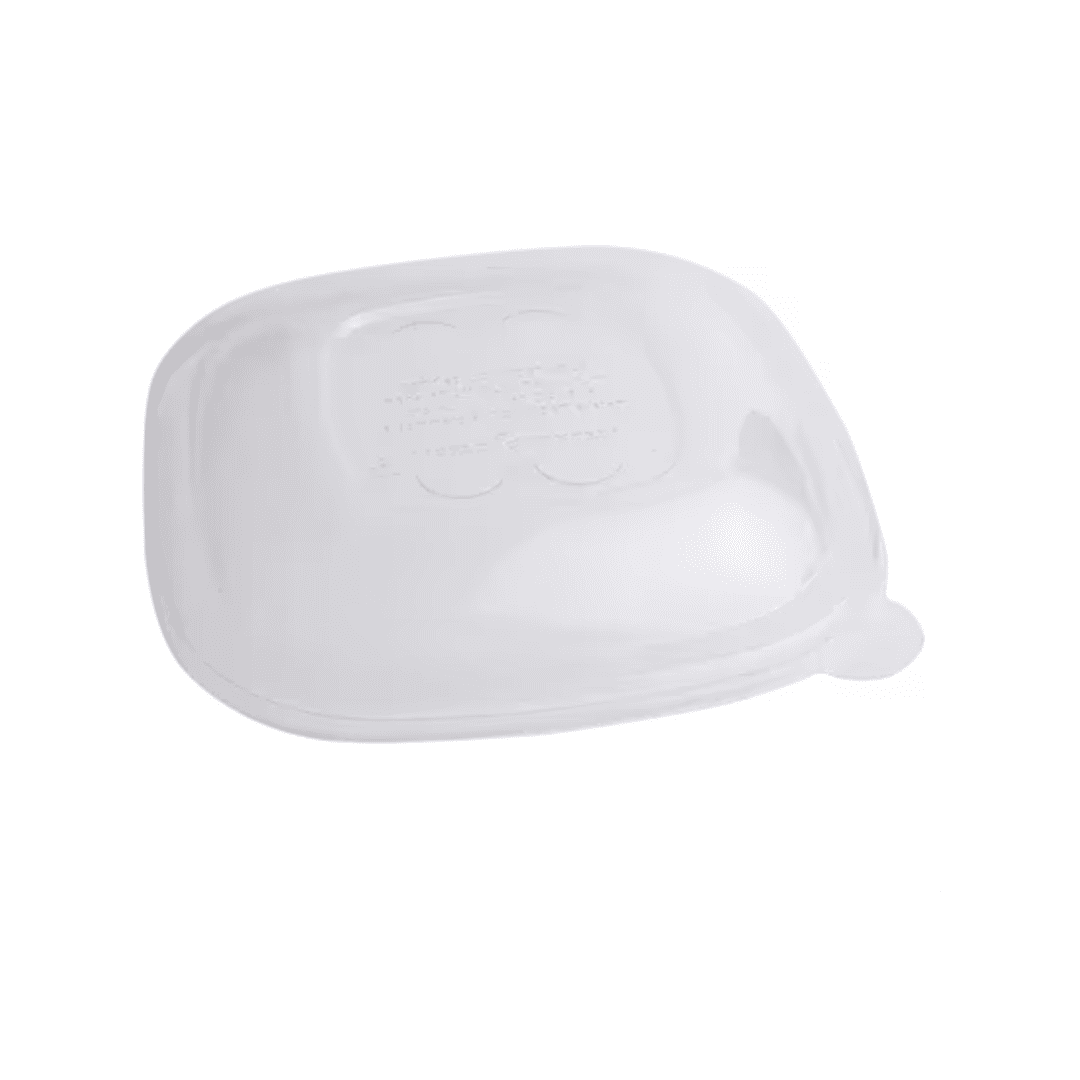 ZWP™ 32oz Sq Pulp Fiber Bowl Lid