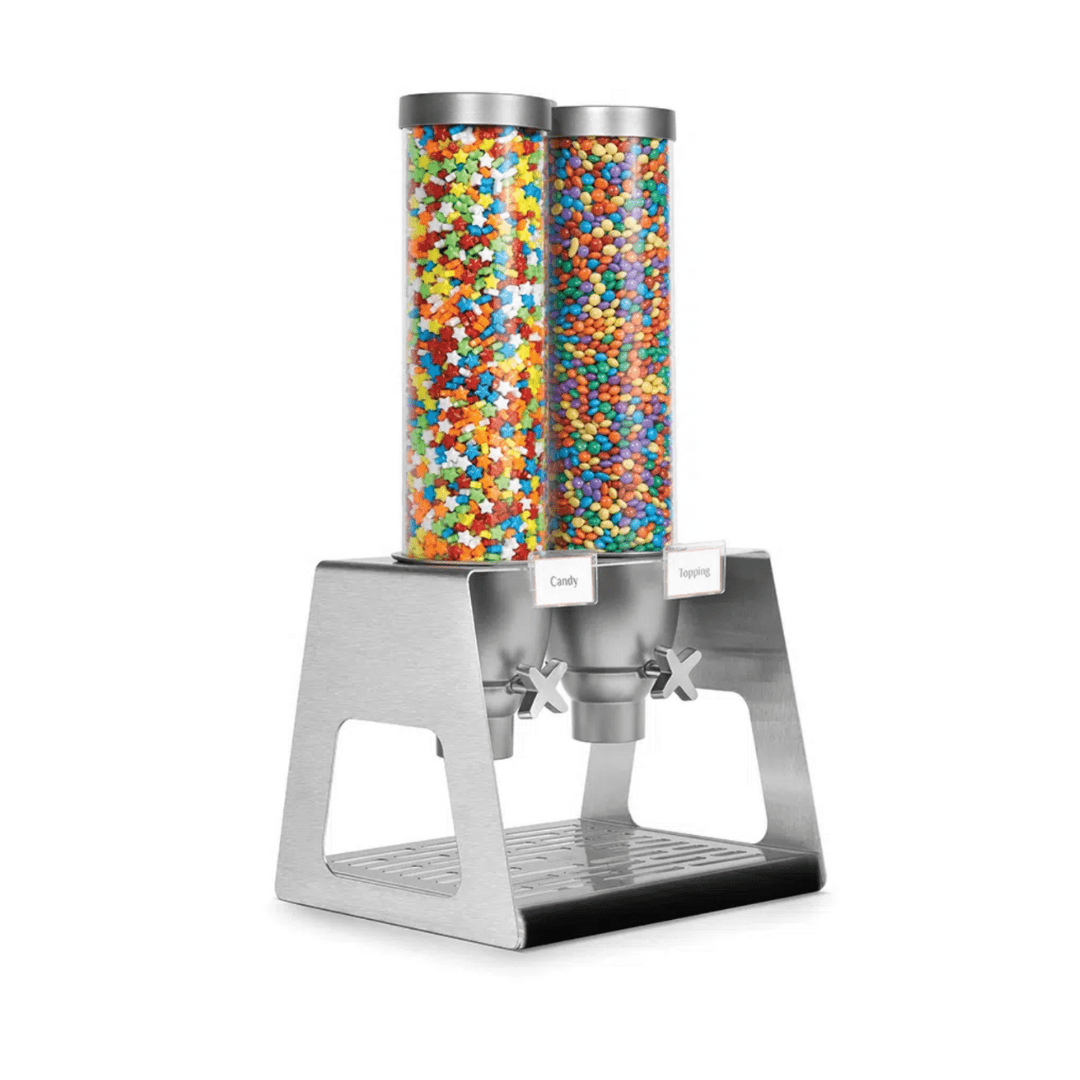 X2 Stainless Steel Tabletop Dispenser &amp; Catch Tray