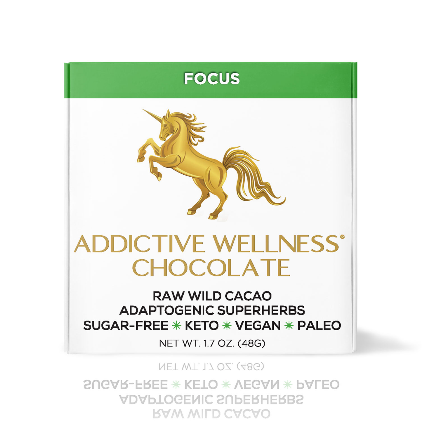 Addictive Wellness Focus Chocolate, 12-count case