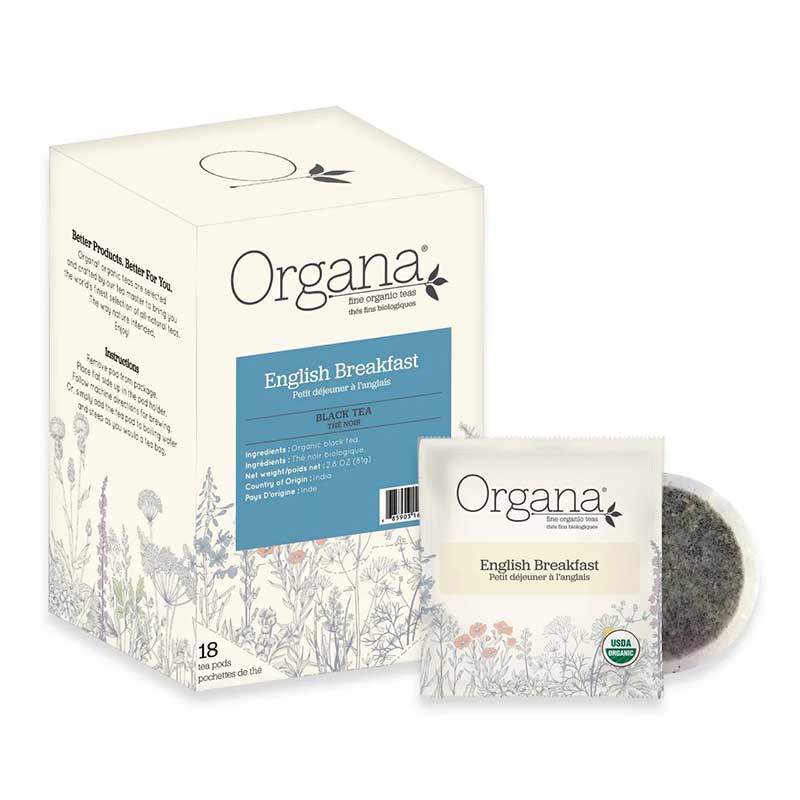 Organic English Breakfast Pods