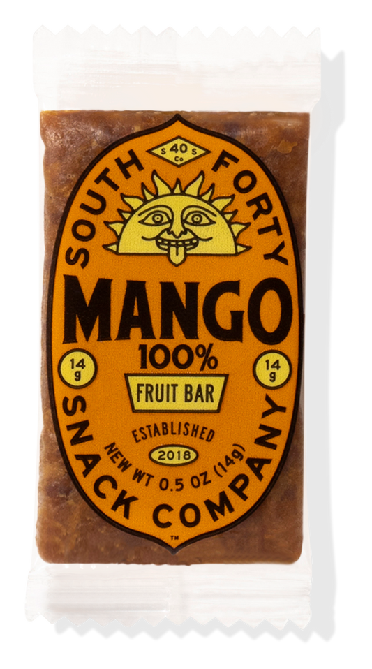 South 40 Mini Fruit Bar - Mango, 100-count case