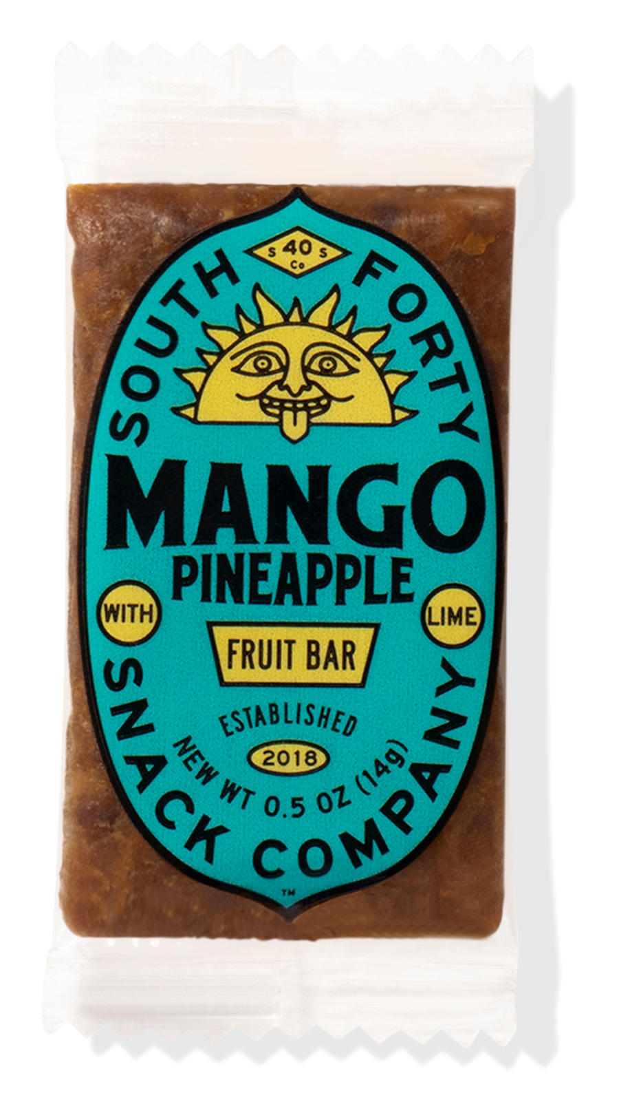 South 40 Mini Fruit Bar - Mango Pineapple Lime, 100-count case