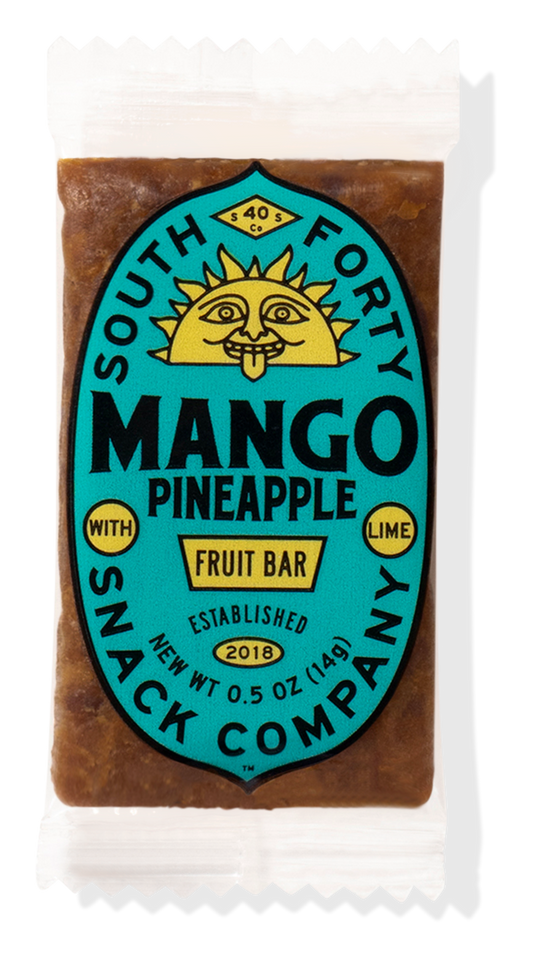South 40 Mini Fruit Bar - Mango Pineapple Lime, 100-count case
