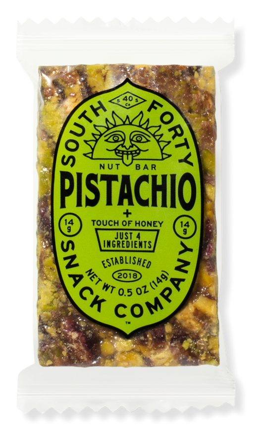 South 40 Mini Nut Bar - Pistachio, 50-count case