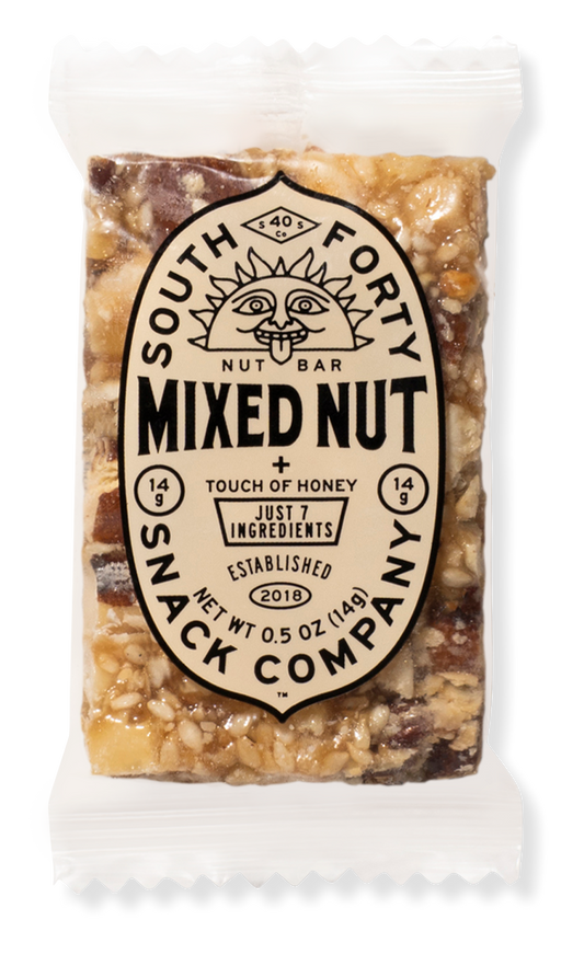 South 40 Mini Nut Bar - Mixed Nut, 50-count case