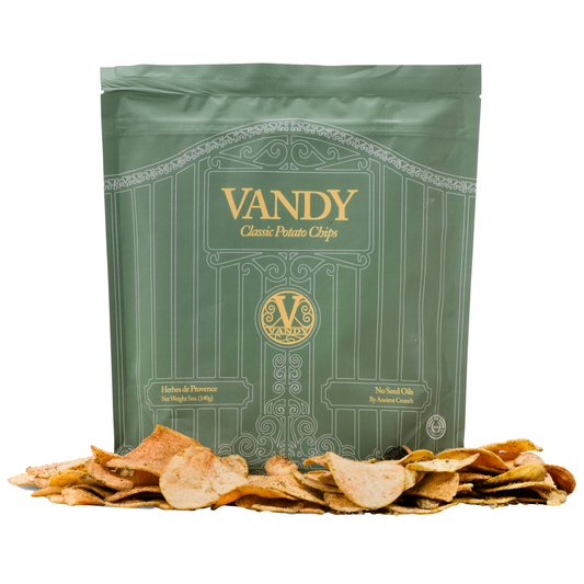 Vandy Crisps 1.5oz Single-Serve - Herbes de Provence, 2 cases (48 units)
