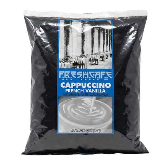 Caffein8 French Vanilla powdered milk, box of six 2-lb bags