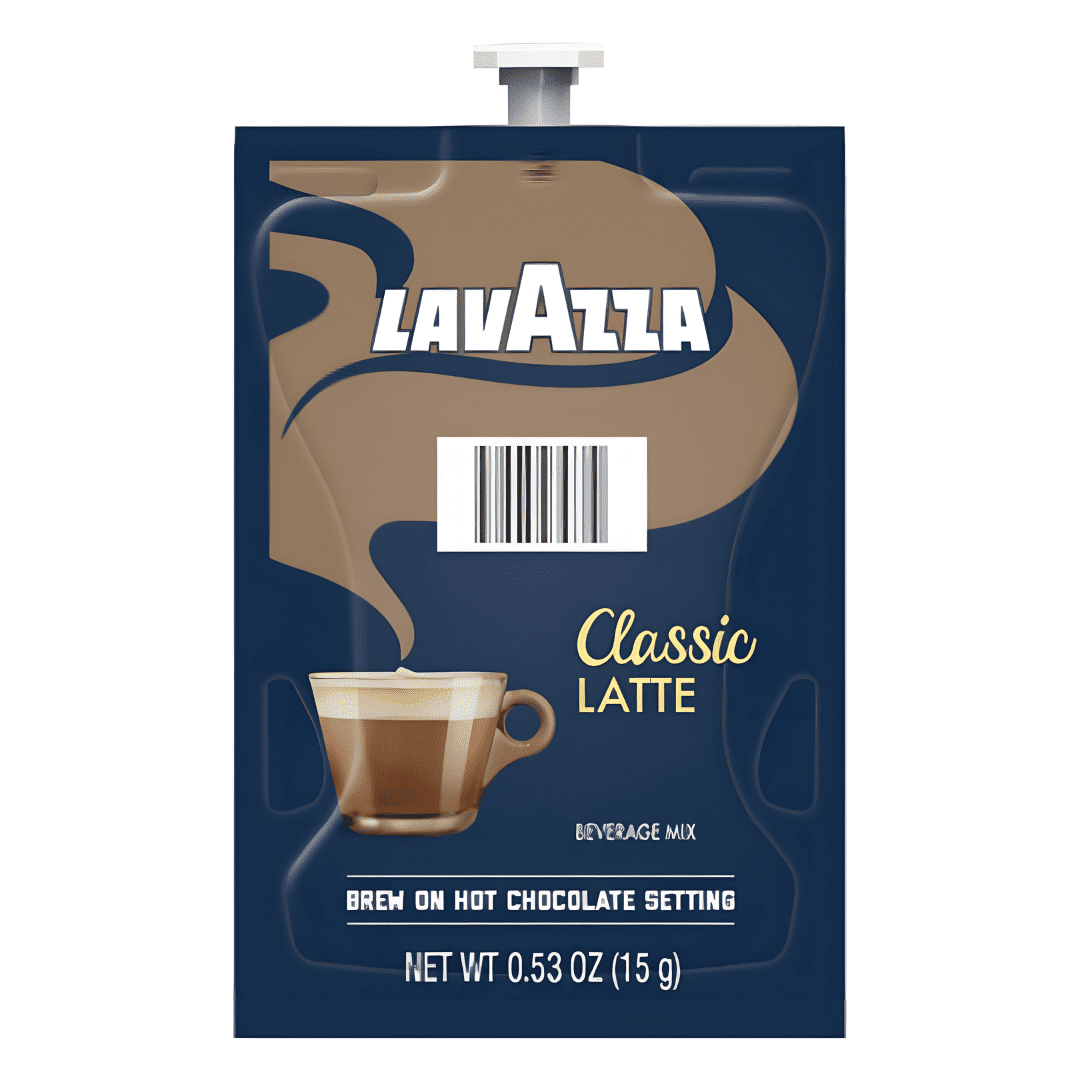 Lavazza Classic Latte single-serve freshpack, 0.53 oz beverage mix, front of pack