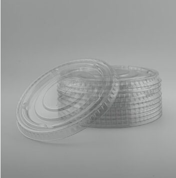 Recycled C-Slot Cold Cup Lid