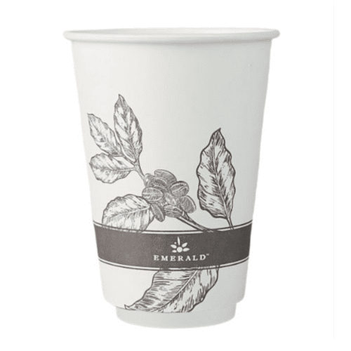 16oz. Compostable Select Design Hot Cup - E8-32