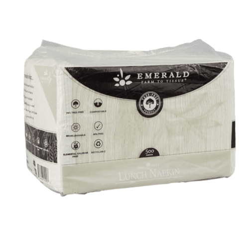 Emerald Tree-Free Lunch Napkin 14 Fold-EMR5500