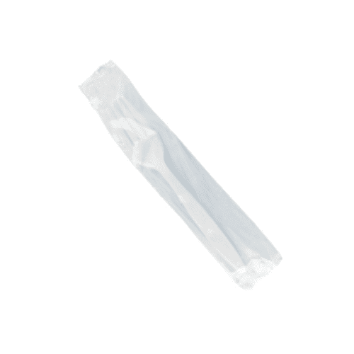 Emerald™ Compostable Wrapped Fork-EMRECOFKW-C