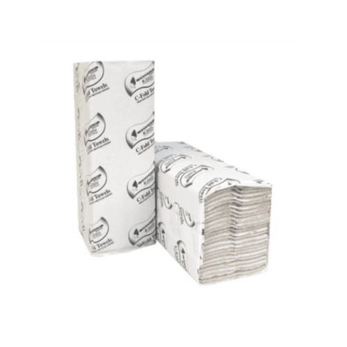 Emerald™ C-Fold 10 x 13 White Bagasse-EMR5900C