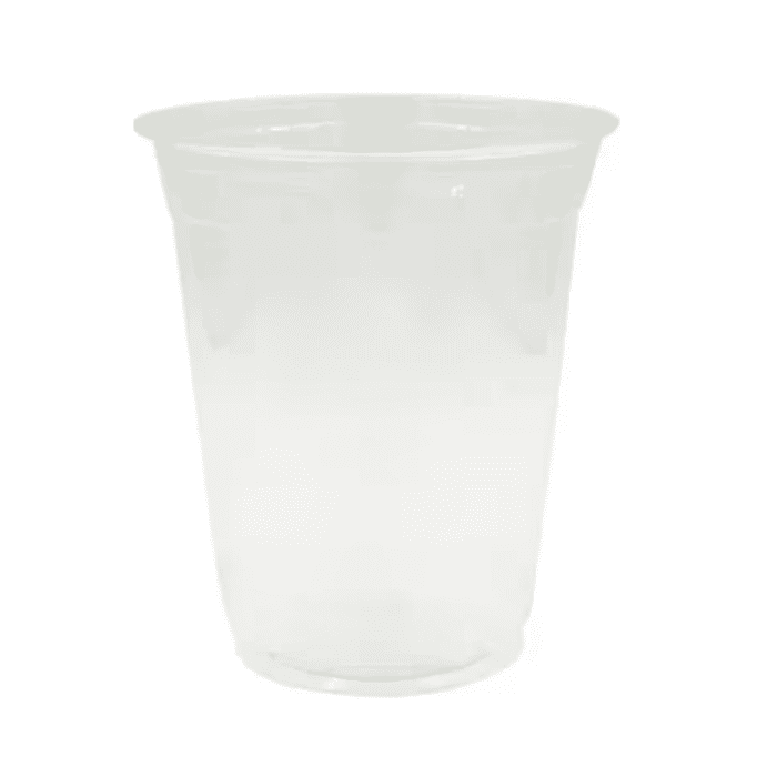 24oz ZWP™ PLA compostable cold cup made from durable, flavor-neutral, and environmentally sustainable material.